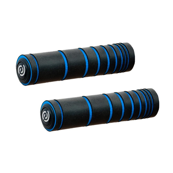 Chwyty Bike Ribbon Silicone Freak Wave MTB 4004, czarno-niebieskie