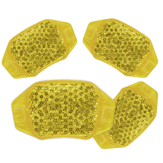 Zestaw odblasków na koła FASI, na szprychy 4 sztuki, 94x54x10 mm