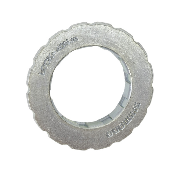 Nakrętka i podkładka tarczy Centerlock do piast Shimano (15 mm)