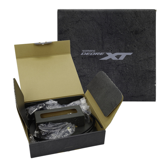 Hamulec tarczowy Shimano Deore XT M8100, tył, 1700 mm (BR-M8100, BL-M8100) żywiczne