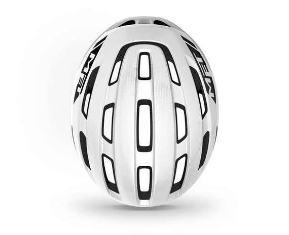 Kask MET Miles M/L, biały połysk 58-61cm 