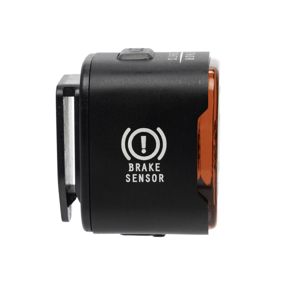 Lampka tylna Author CUBUS BRAKE 70, COB LED + XPE LED, 70lm, USB