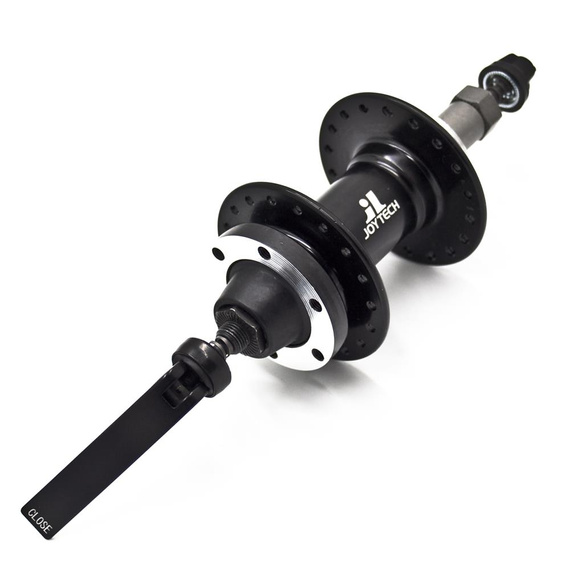 Outlet Piasta tylna Joytech JY-D242DSE, 32H, wolnobieg, hamulec tarczowy, QR, czarna