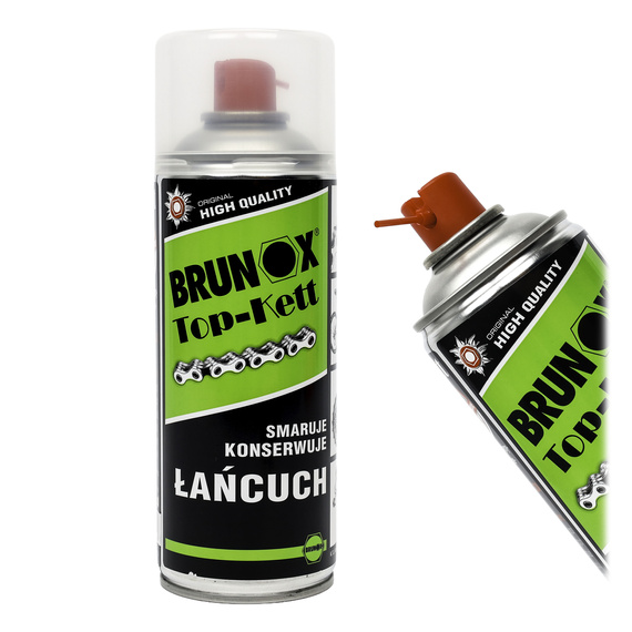 Brunox Top-Kett 400 ml aerozol do smarowania i konserwowania łańcucha