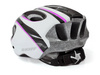 Kask Author Skiff biało-czarno-purpurowy 52-58