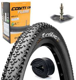 Opona Continental Race King 27.5x2.00 (50x584) + Dętka Continental MTB 27,5'' x 1,75'' - 2,5'' wentyl auto 40 mm