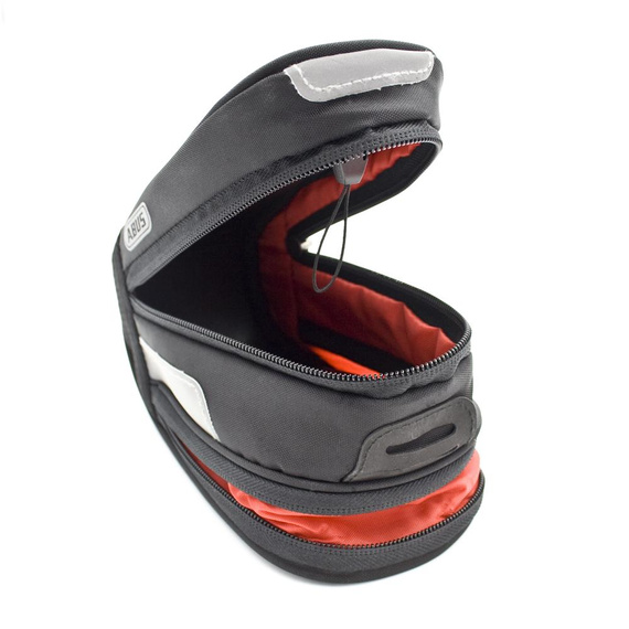 Torba Abus ORYDE ST 2100 KF, 1,2L, podsiodłowa, czarna 
