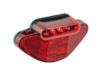 Lampka tylna Author CADDY na bagażnik, z odblaskiem