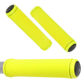 Chwyty kierownicy Accent Orion 130mm, żółte fluo