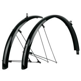 Zestaw błotników SKS Bluemels Basic 28", 55 mm, pręty, czarne