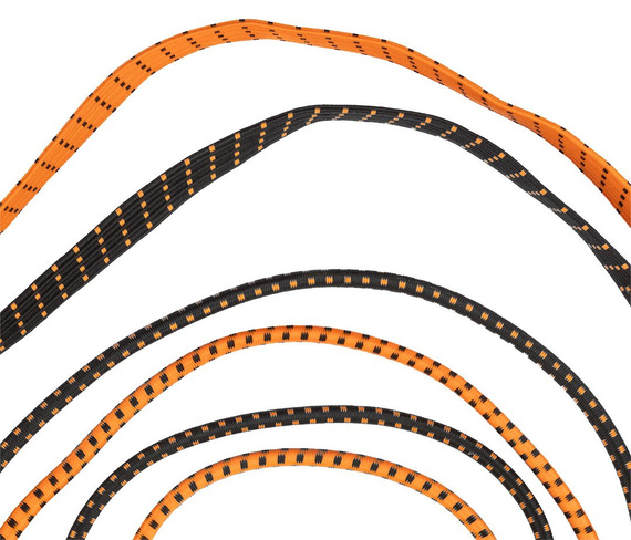 Linki transportowe gumowe z haczykami NEO TOOLS – zestaw 6 szt. (10-715)