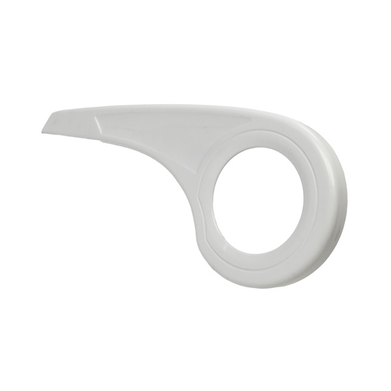 Osłona łańcucha PP, 38T, 510 mm, biała