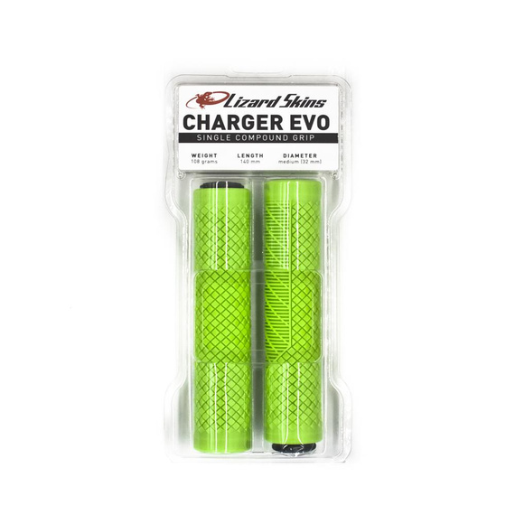 Chwyty Lizard Skins Charger Evo SC 32 x140 mm, zielone