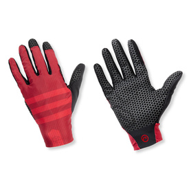 Rękawiczki letnie z długimi palcami Accent Hex, bordowe, rozmiar L