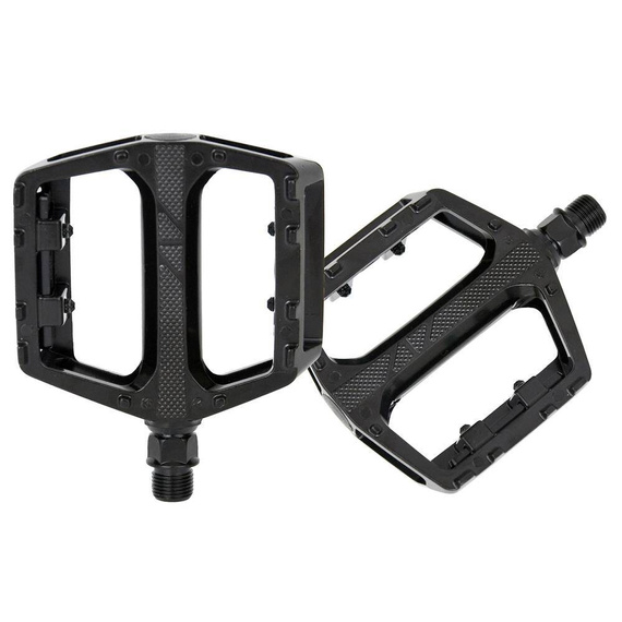 Pedały platformowe VPE-506 czarne metalowe