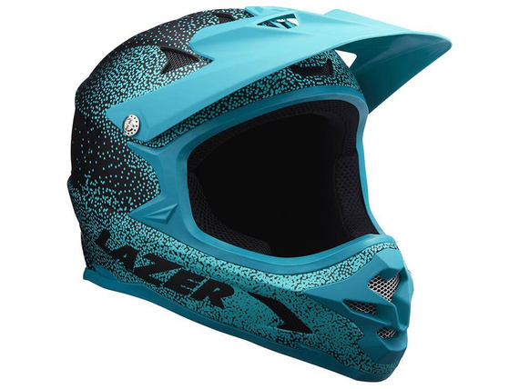 Kask Lazer Phoenix+ czarno turkusowy mat, 58-60 L Full Face