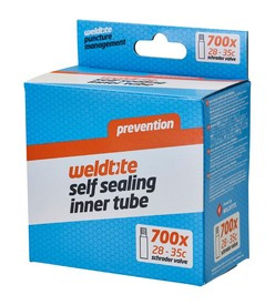 Dętka z uszczelniaczem Weldtite Self Sealing 28" (700 x 28-35c), Schrader (samochodowy)