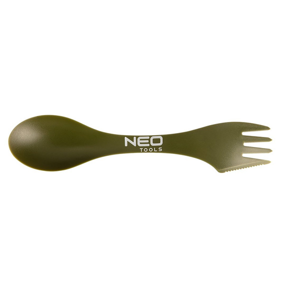 Niezbędnik turystyczny 3w1 NEO Tools 63-168 – lekki spork z ABS (10 g)