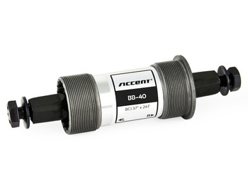 Suport oś mechanizmu korbowego Accent BB-40 73 x 118 mm BSA kwadrat