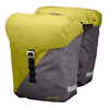 OUTLET Dwuczęściowe sakwy Racktime Vida (2x12 L), z adapterem Snapit, zółto-szare