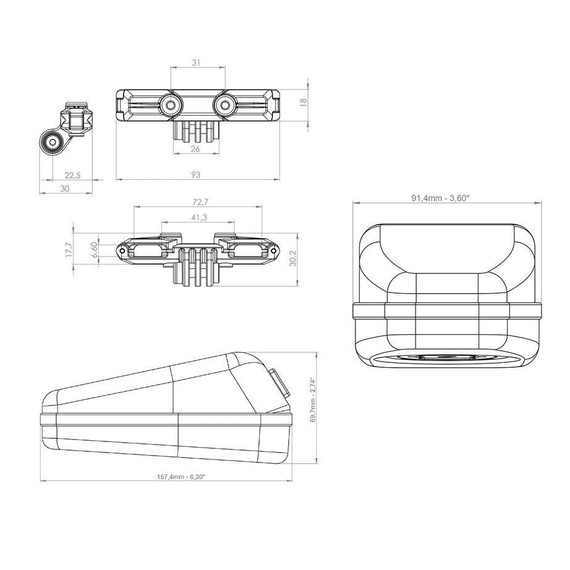 Torebka podsiodłowa SP Connect Saddle Case