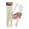 Opaski zaciskowe, zipki NEO-Tools Extreme 3,6 x 300 mm, 100 szt., białe