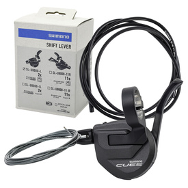 Dźwignia przerzutki przedniej Shimano Cues SL-U8000-L, 2-rzędowa, lewa