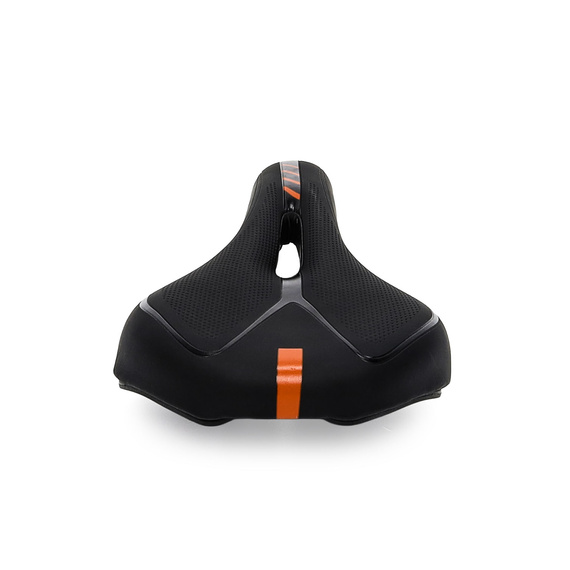 Siodełko rowerowe Jet  WL-3389A czarno-czerwone