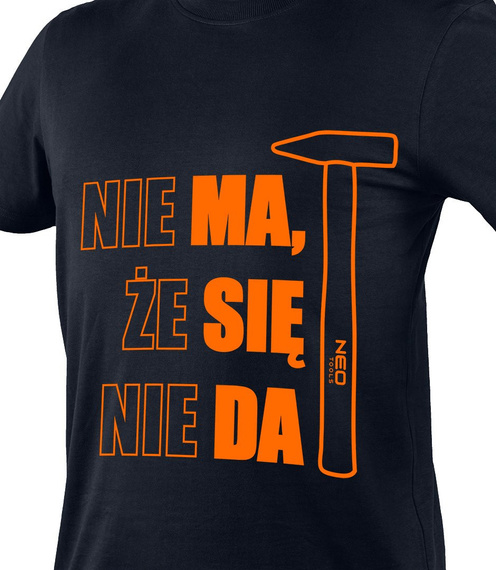 Koszulka T-shirt Neo Tools z nadrukiem, rozmiar L(52)
