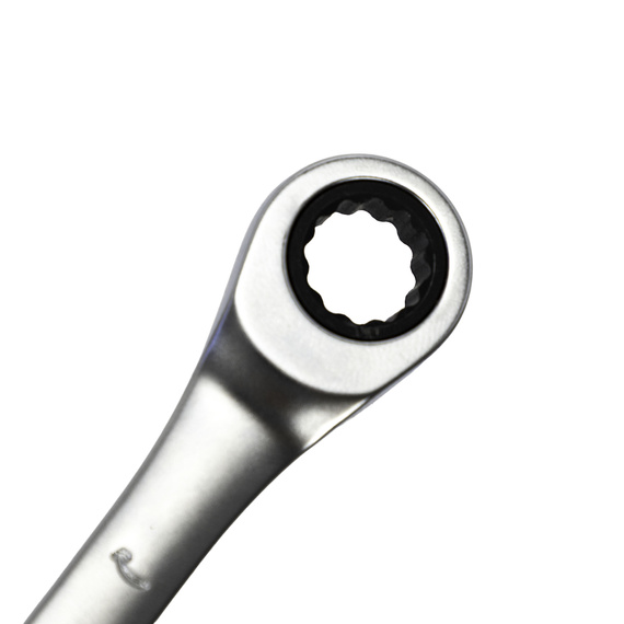 Klucz płasko-oczkowy Topex, z grzechotką,10 mm