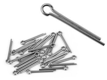 Zawleczki do klocków hamulcowych Shimano 25 sztuk, 4 mm x 35,5 mm