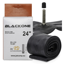 Dętka BlackOne FAT BIKE 24"x3.0, 75-507, AV-40mm, zawór gwintowany
