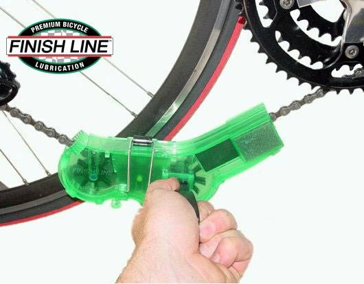 Zestaw Finish Line Chain Cleaner przyrząd do czyszczenia łańcucha + odtłuszczacz Eco Tech 120 ml i olej Dry 60 ml 