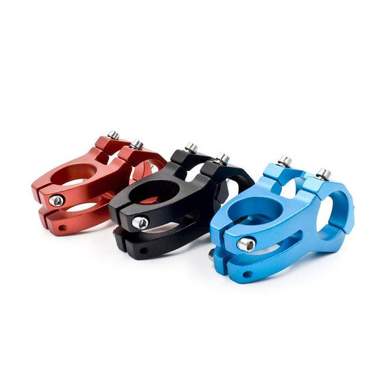 Outlet Wspornik kierownicy, mostek Wake, 1-1/8", 31,8mm, długość 45 mm, niebieski