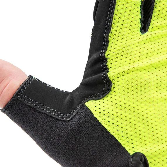Rękawiczki Brick, czarno - żółte fluo XL
