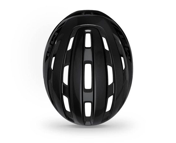 Kask MET Miles, czarny połysk, S/M 52-58cm