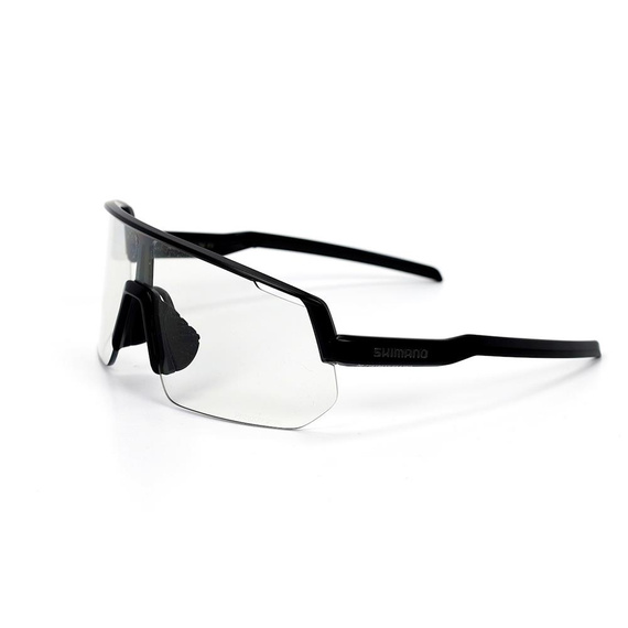 Okulary Shimano Technium L, soczewki szare fotochromatyczne, czarny mat 