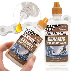 Olej do łańcucha Finish Line Ceramic Wax Lube parafinowany 120 ml