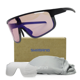 Okulary Shimano Pulsar czarny mat, soczewki Ridescape OR- Off Road