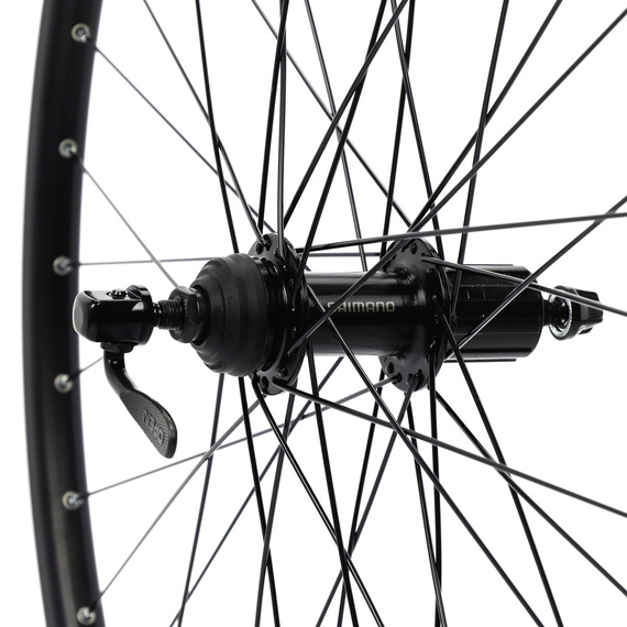 Zestaw kół rowerowych przód+tył 28/29" Piasta Shimano QC300, obręcz aluminiowa Swift Arriv, pod tarczę Center Lock, 36H