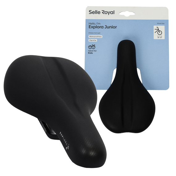 Siodełko dziecięce Selle Royal Explora Junior, rozmiar M