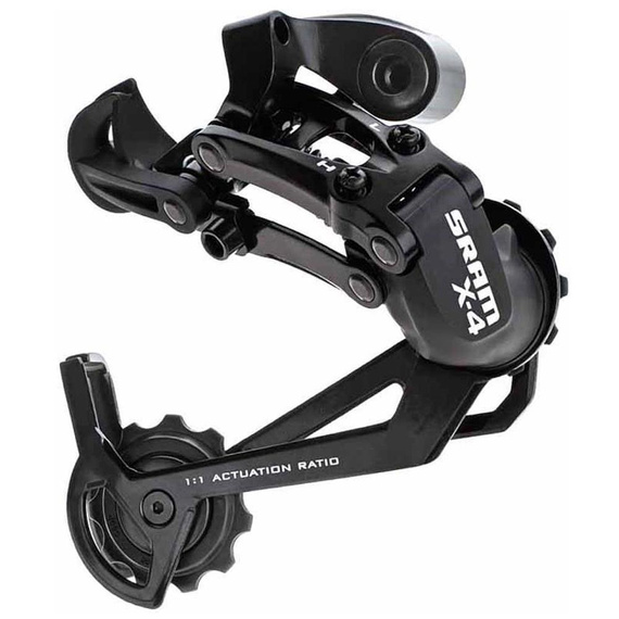 Przerzutka tylna SRAM X-4, długi wózek, 7/8/9 rz. 11-34, 45T, 1:1