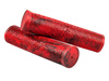 Chwyty kierownicy Dartmoor Maze Lite 125mm, nakładane,red devil, czarno czerowne