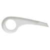 Osłona łańcucha PP, 38T, 510 mm, biała