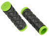 Chwyty kierownicy Author AGR Junior R5 100mm czarno-zielone (fluo)