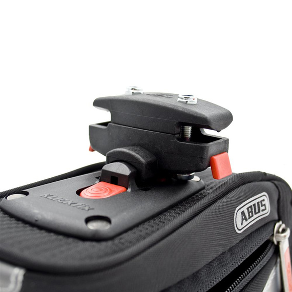 Torba Abus ORYDE ST 2100 KF, 1,2L, podsiodłowa, czarna 
