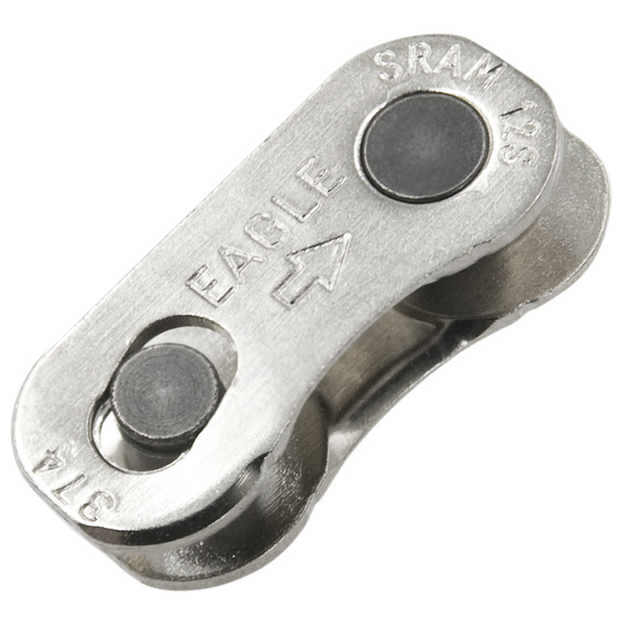 Spinka SRAM PowerLock EAGLE, 12-rzędowa, srebrna
