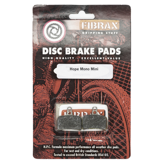 Klocki hamulcowe pół-metaliczne Fibrax ASH911 do hamulców Hope Mono Mini