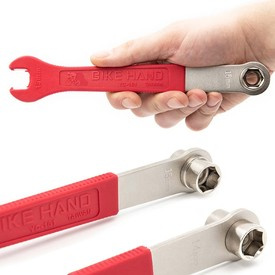 Klucz do pedałów Bike Hand YC-161, płaski 15mm, nasadka 14/15 mm