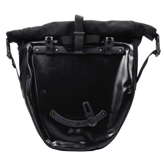 Sakwy EXTRAWHEEL WAYFARER czarno-czerwone 50L (2x25L) PREMIUM CORDURA